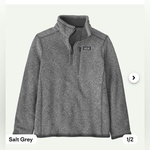 BETTER SWEATER QUARTER-ZIP FLEECE JACKET - WOMEN'S SIZE M